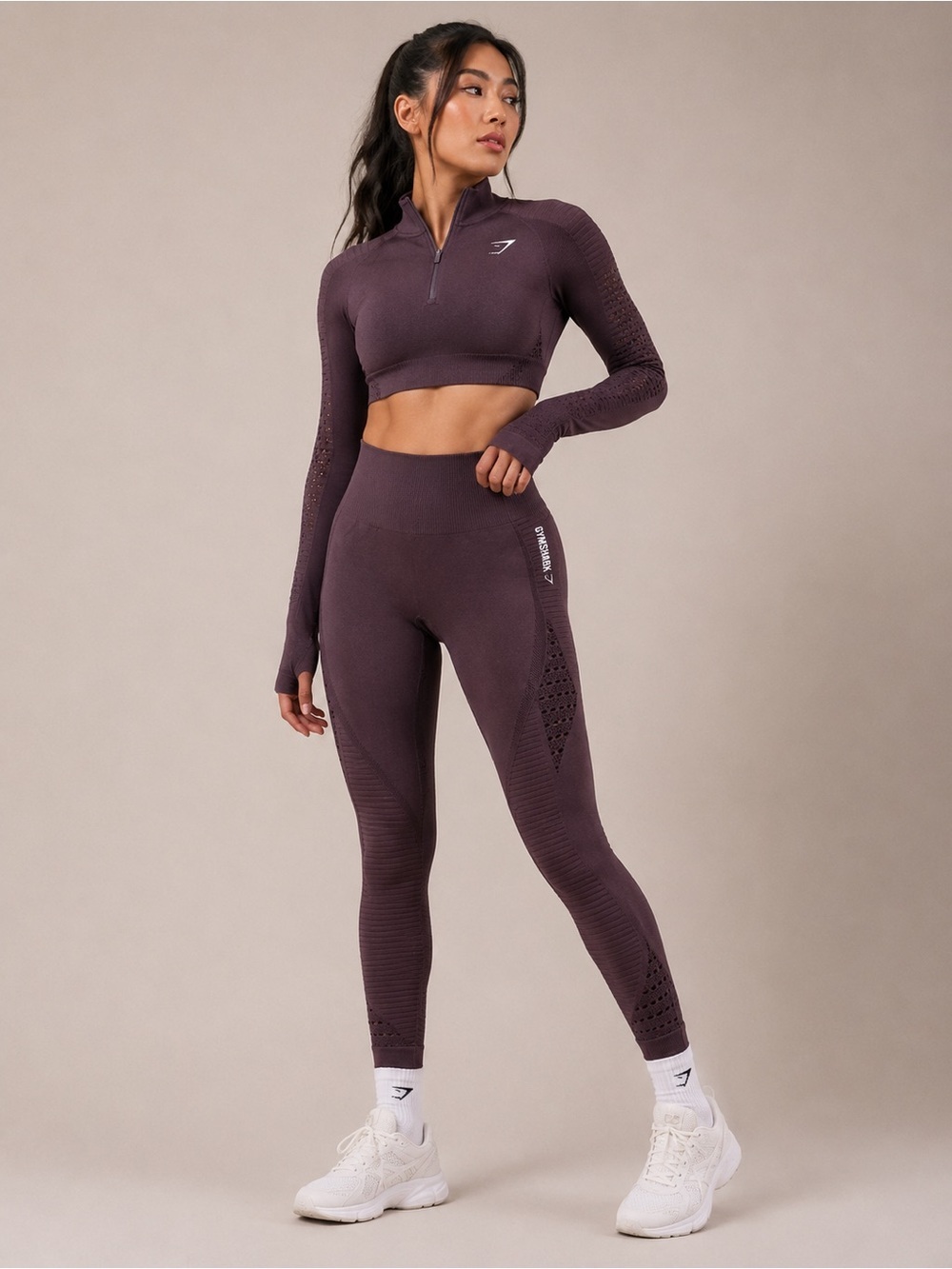 Gymshark Women's Purple Seamless Energy High Waisted Leggings